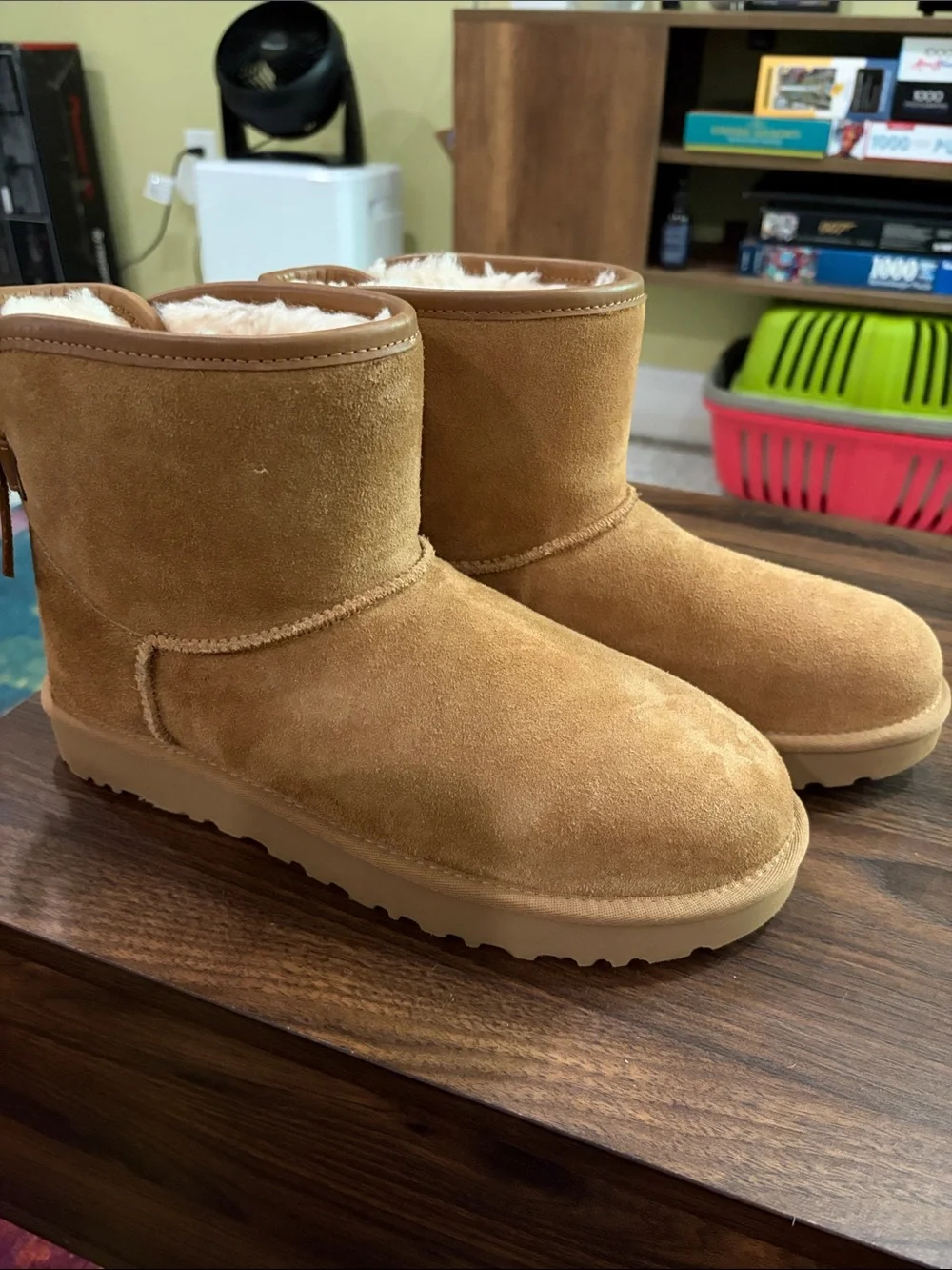 NEW UGG Mini Bailey Bow II Tan sz 10 W